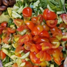 סלט ישראלי קצוץ